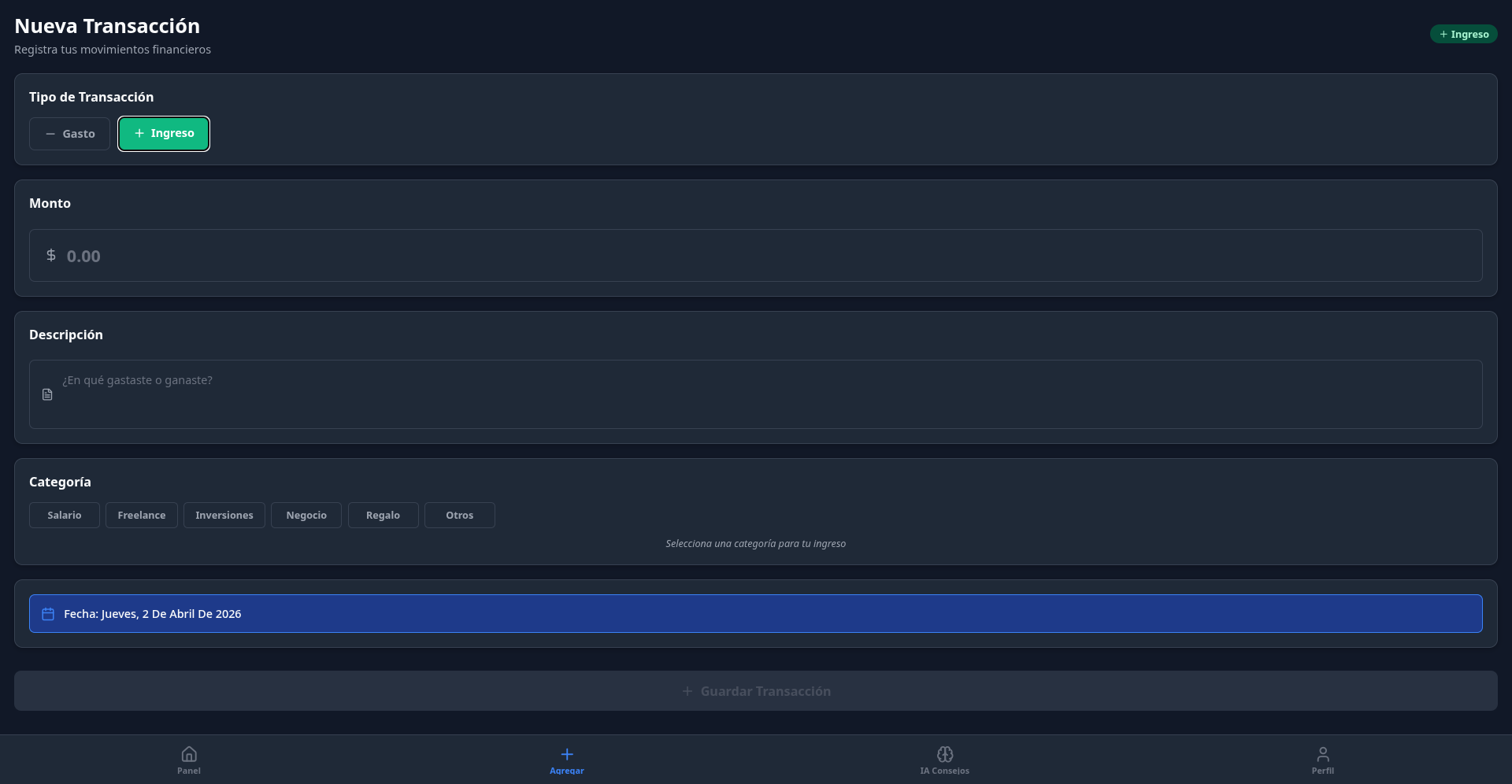 AI Personal Finance Tracker - Imagen 3